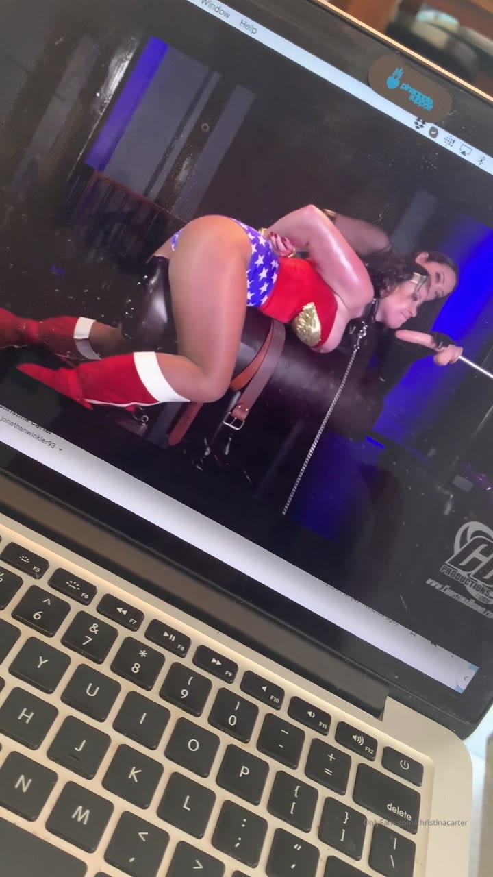 ladyoftheevening Christina Carter Nude porn Video