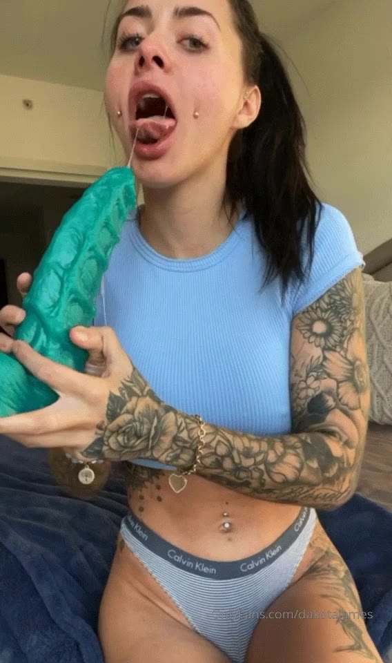 Sensational dirty-talking Dakota James Nude porn Full Clip