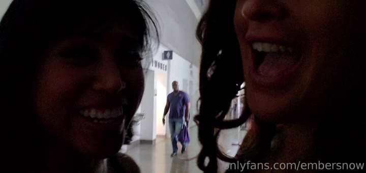 Sensational unusual Ember Snow cams fullvideo
