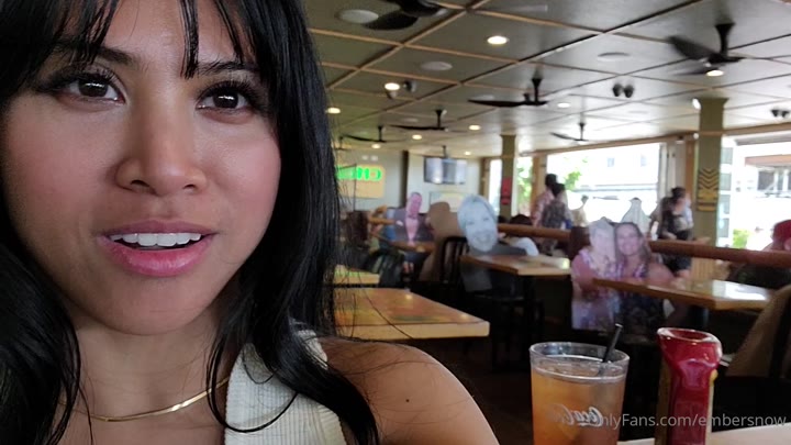 Sensational floozy Ember Snow Leak