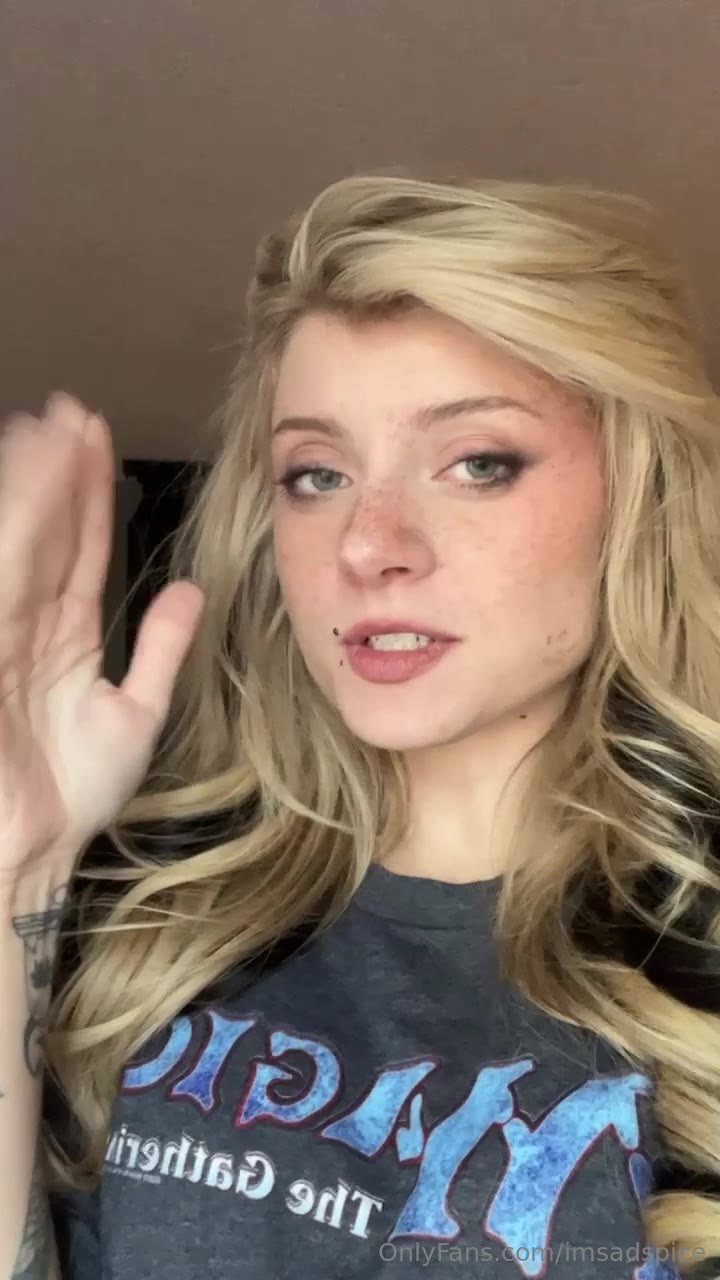 Sad Spice leaked nudes x VIDFULL