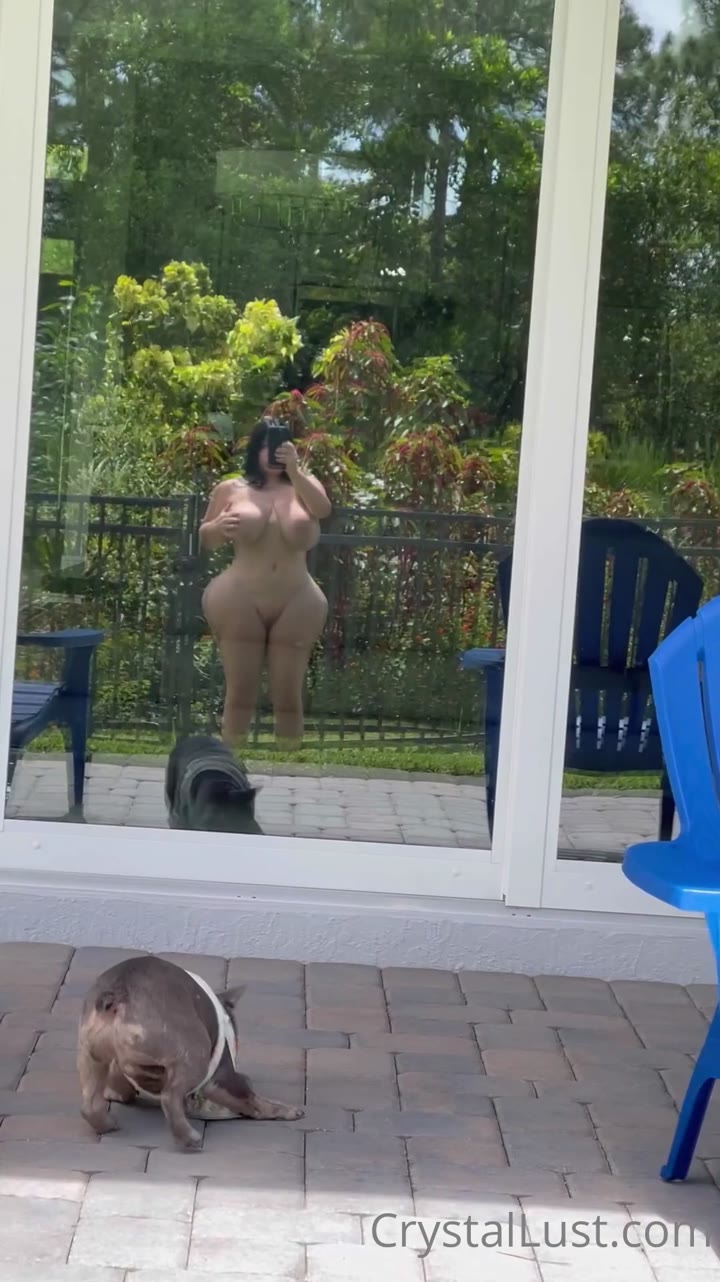 Exposed Huge ass Crystal Lust real name