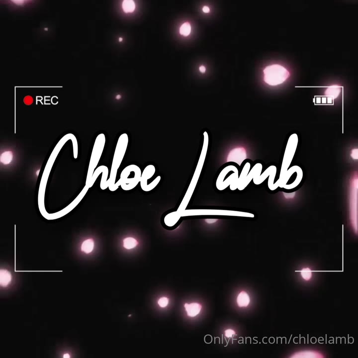 wealthy Chloe Lamb face Vid