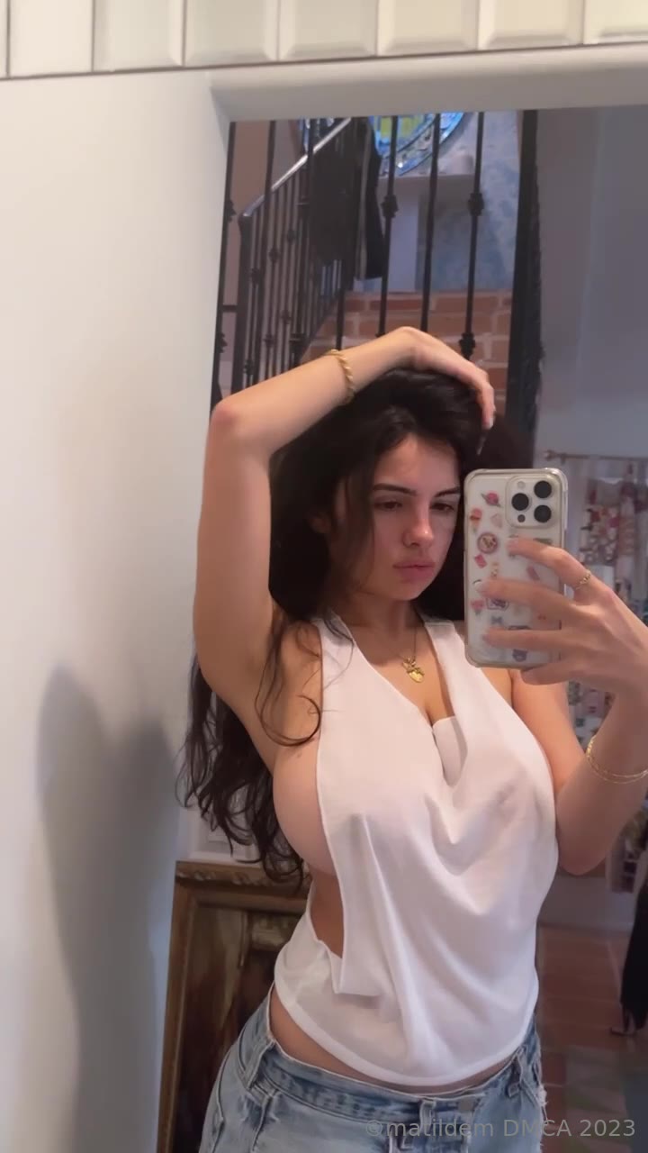 Sensational lady Matildem masturbating Full leaked video