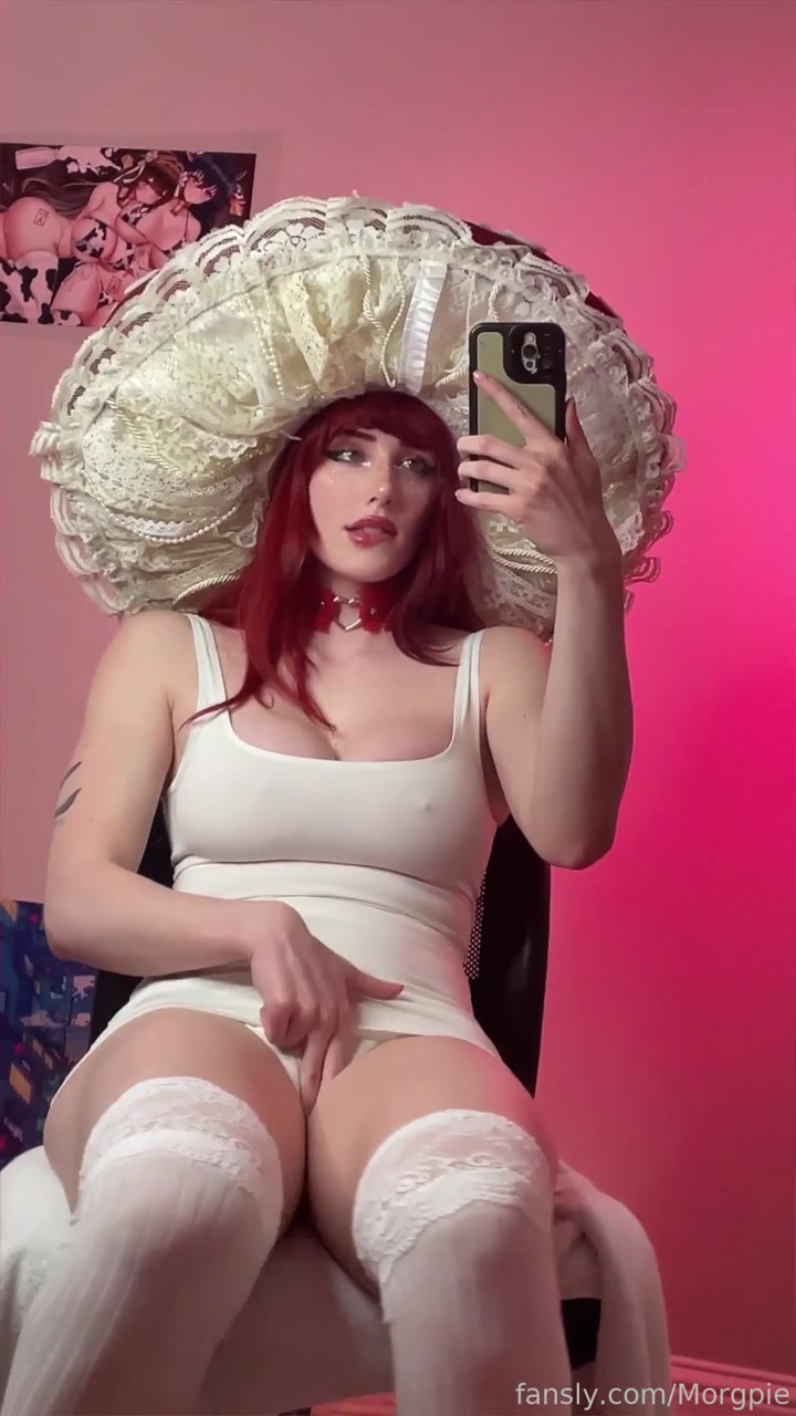 Exposed piece Teen Morgpie camgirl