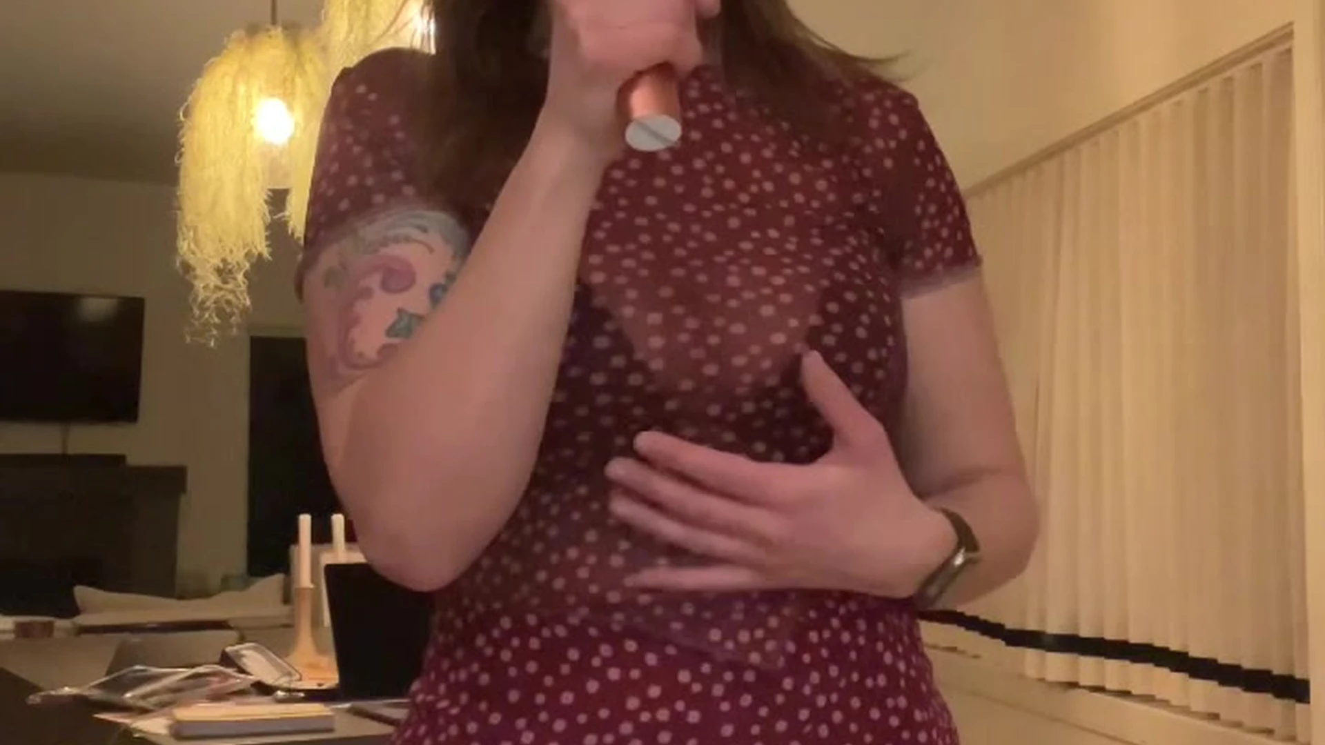 maid Dripping Siri Dahl face