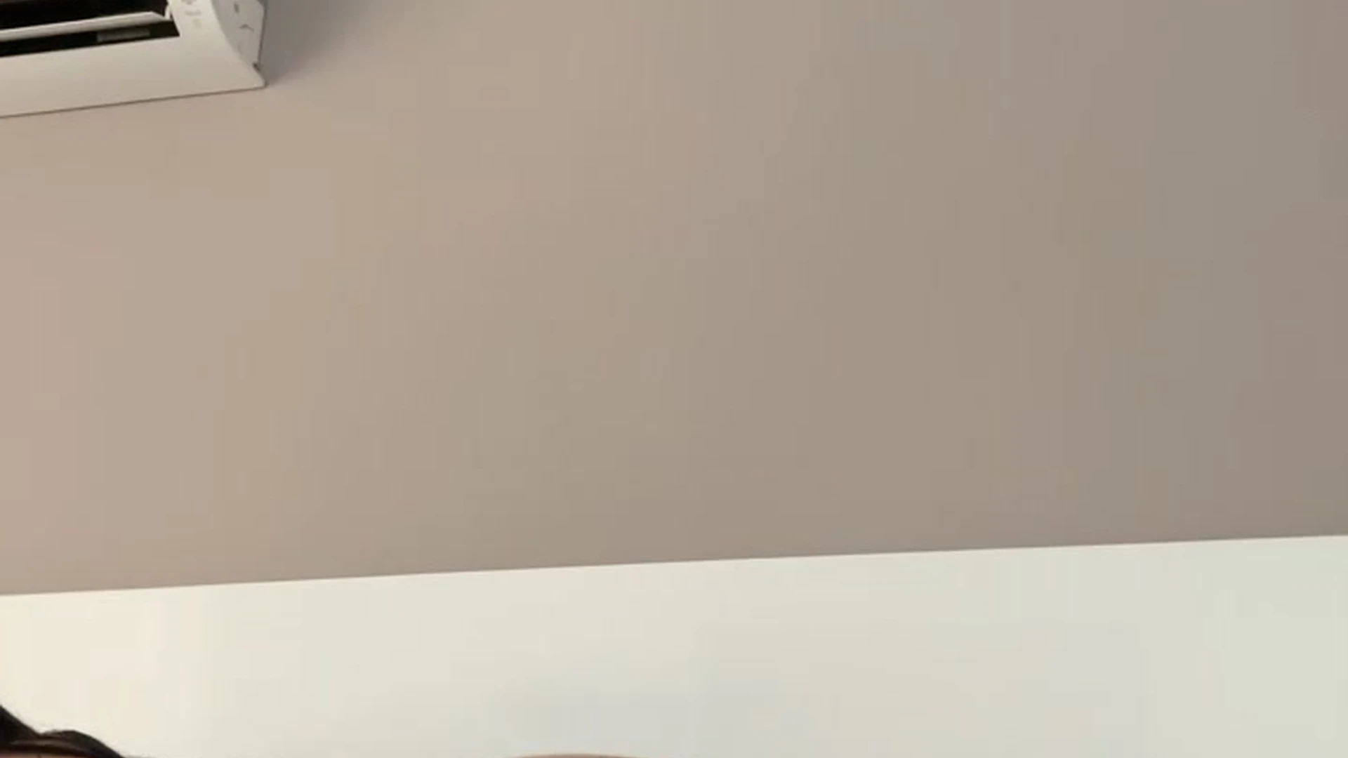 half Sweating Vita Celestine masturbating