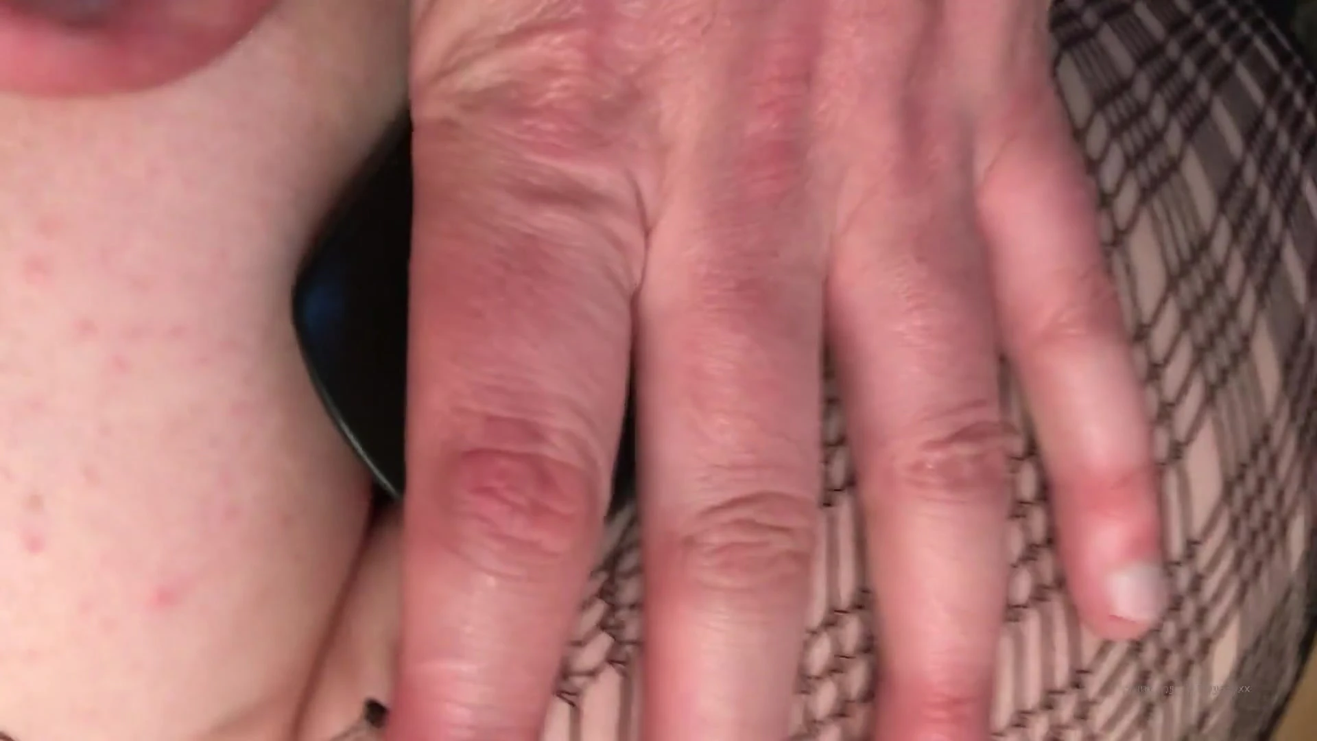 pleasing Sweating Georgie Lyall masturbating