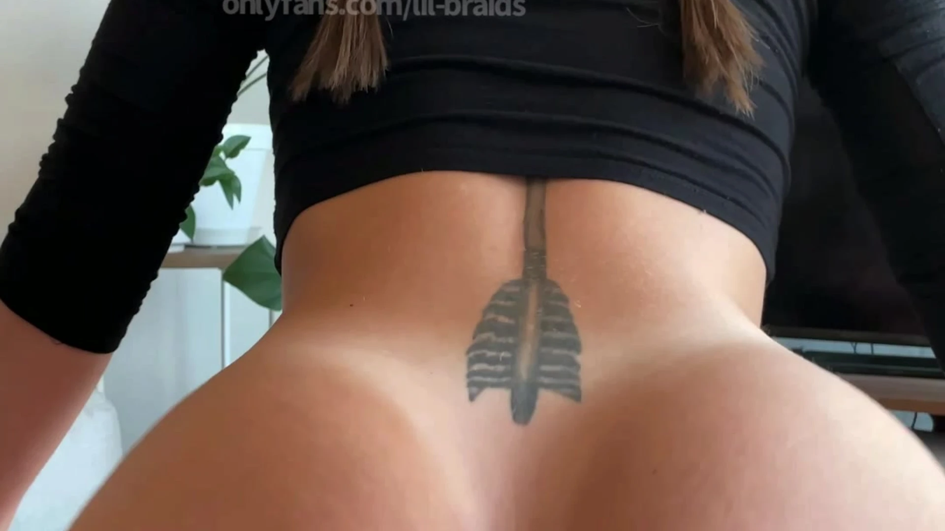 breathtaking Lil braids dildo Full leaked video