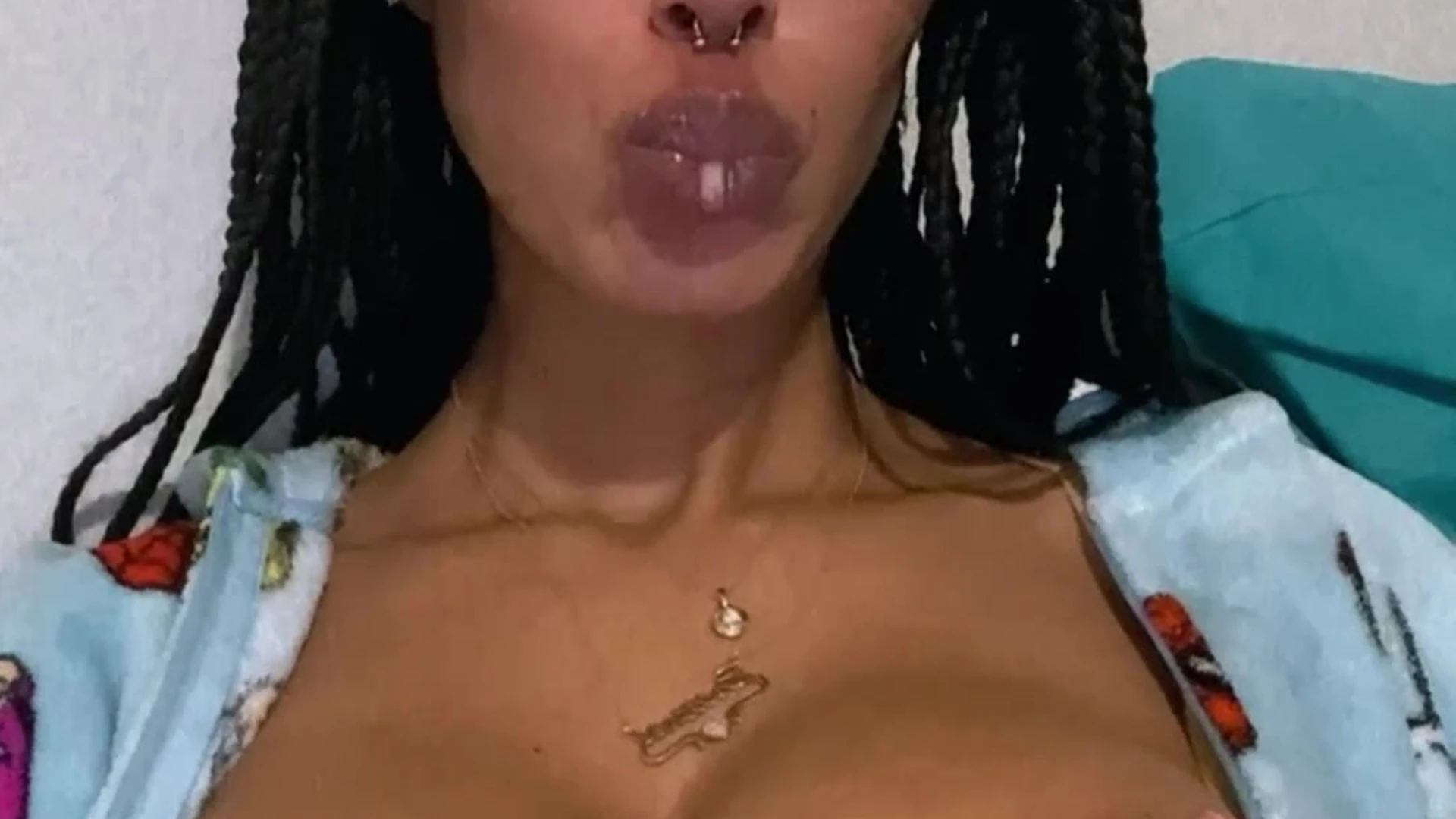 curvaceous Miss B Nasty masturbating Epic