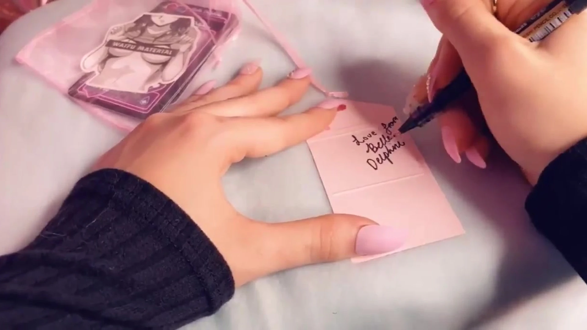 wanton Belle Delphine nude tits