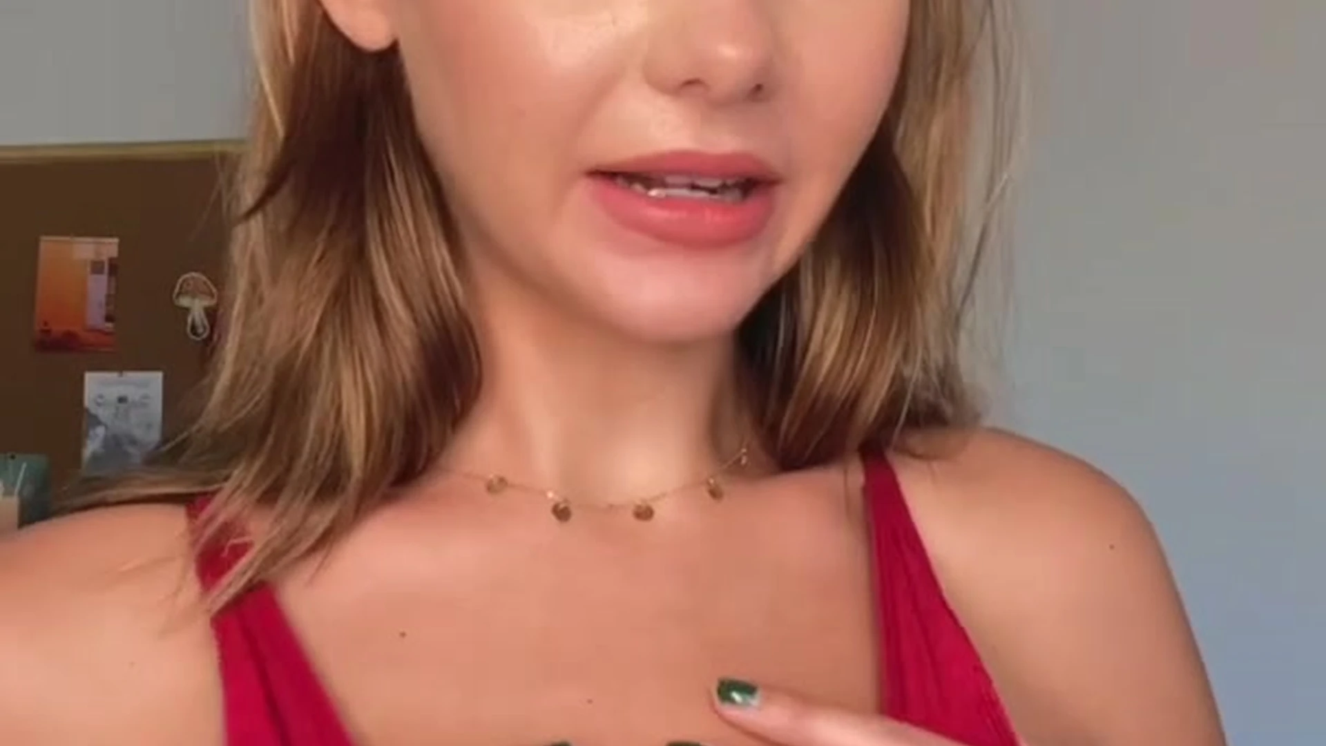 cumsoaked Ashley Tervort blowjob