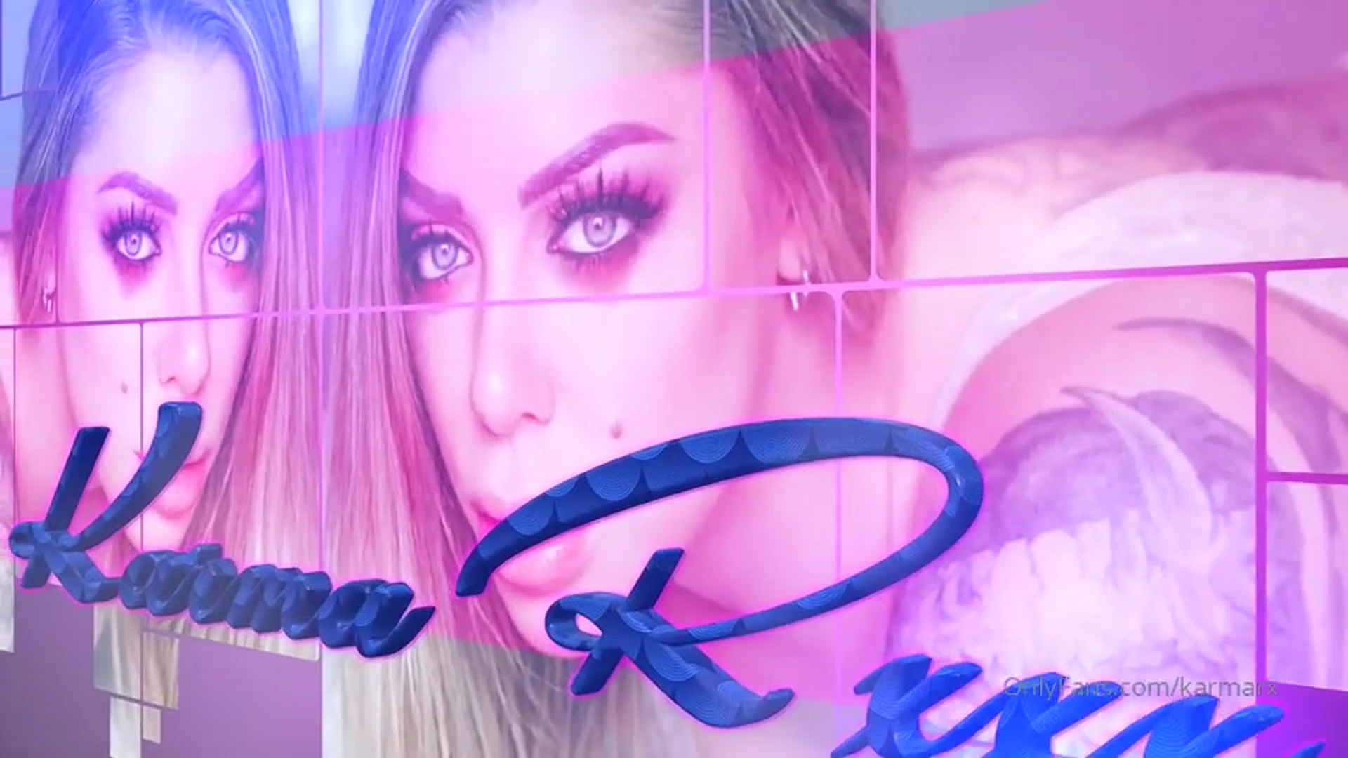 cock-teaser Sweating Karma Rx blowjob