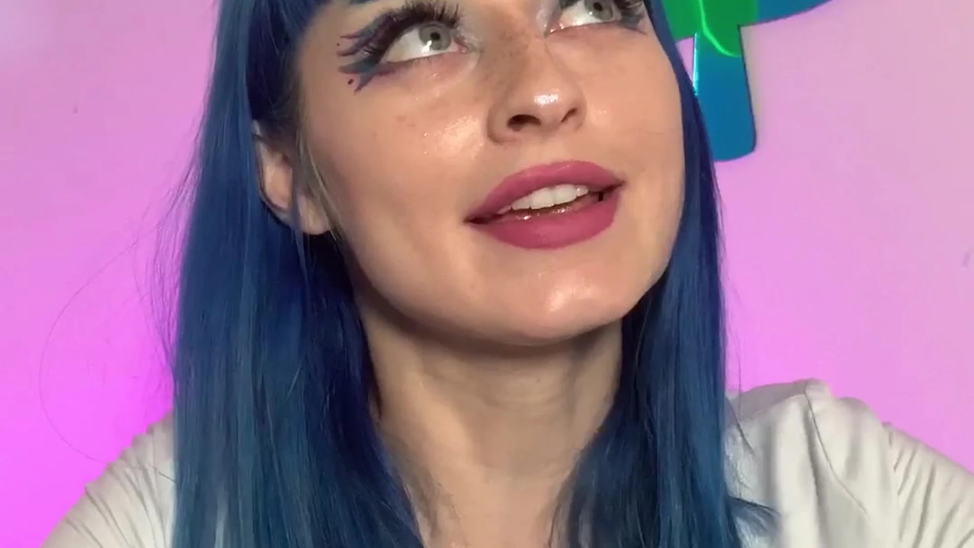 filthy sucking Goth Jewelz Blu Naked Leaks