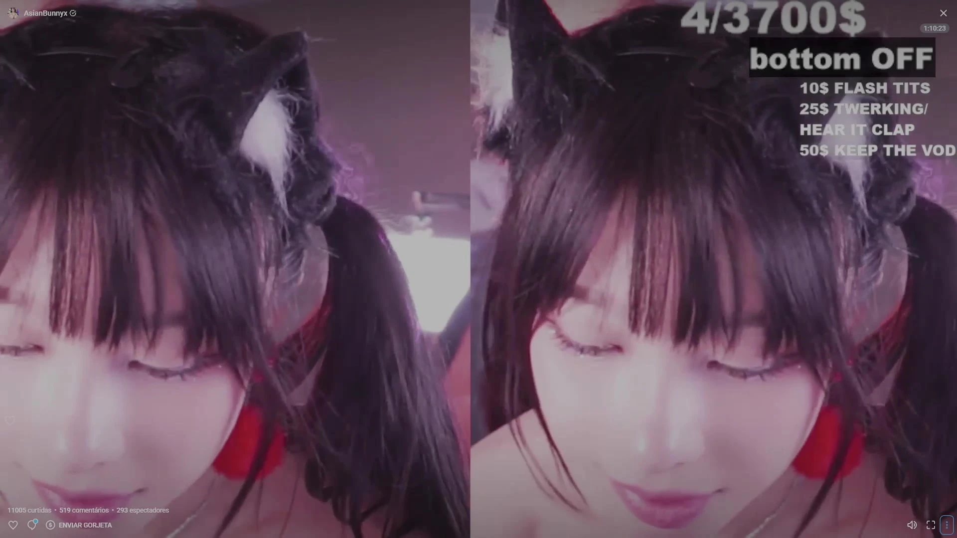 wet Sexy Asianbunnyx fuck Exposed