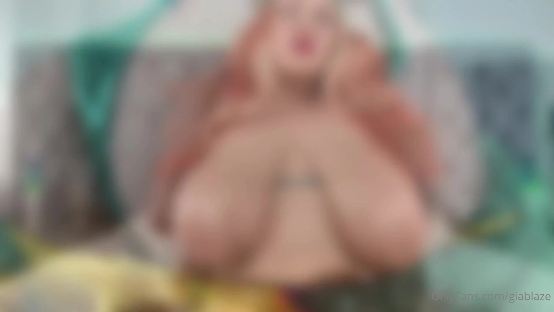 Exposed anorexic Gia Blaze pussy
